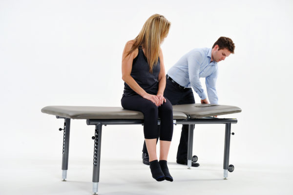 adjustable height treatment table, aht, physical therapy