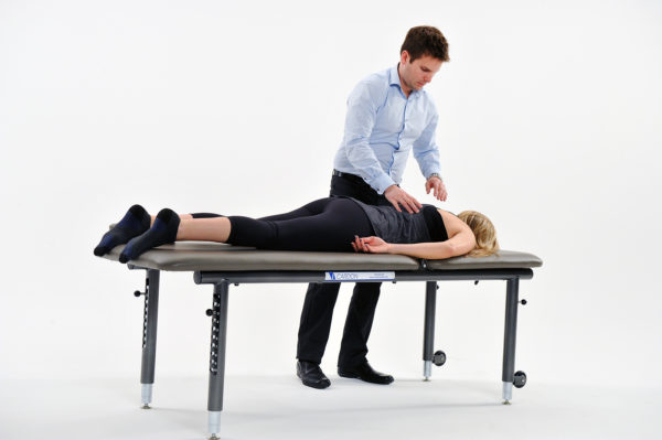 adjustable height treatment table, aht, physical therapy