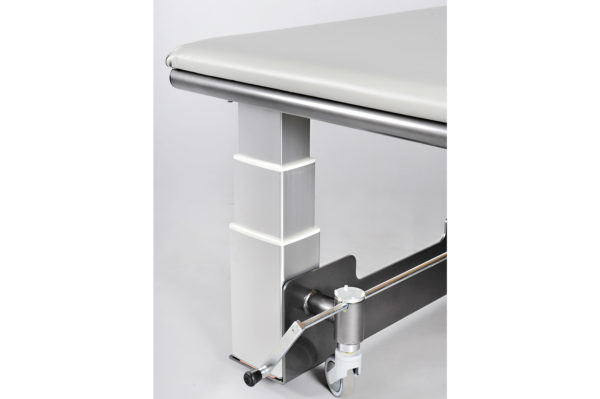 hi-lo mat table, steel frame, physical therapy, physiotherapy