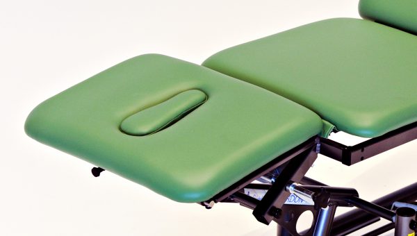 mpt, manual physical therapy table, treatment table, hi-lo table, soft touch footswitch, physical therapy, sliding head section