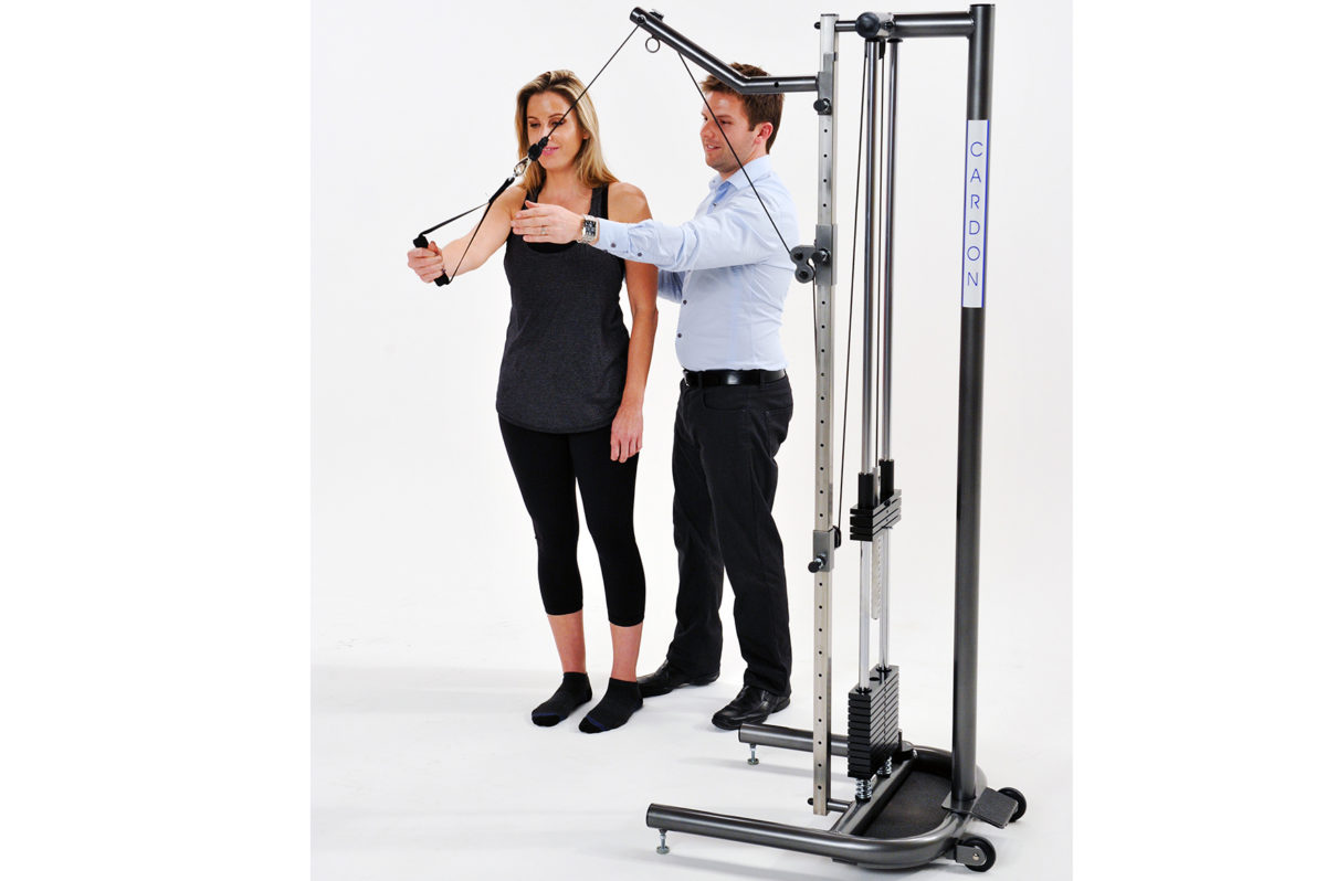 Mobile Pulley Therapeutic Exercise Equipment Physiotherapy Rehab