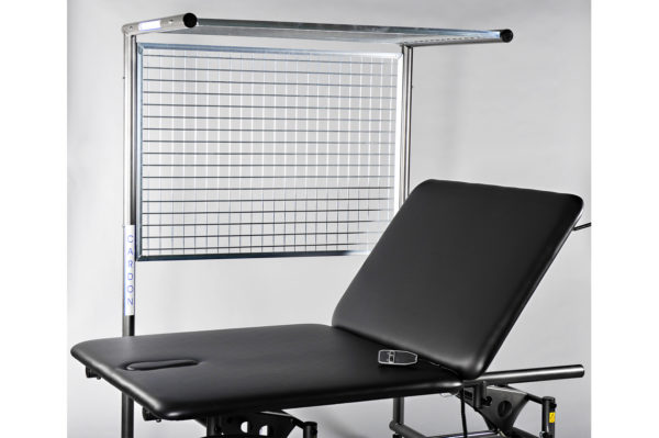 mobile suspension frame, treatment table, physical therapy, physiotherapy, rehabilitation, handheld control