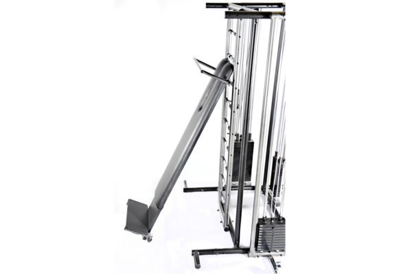 slant board, incline, mounting ladder, training stand, pulley system, therapuetic exercise, exercise equipment